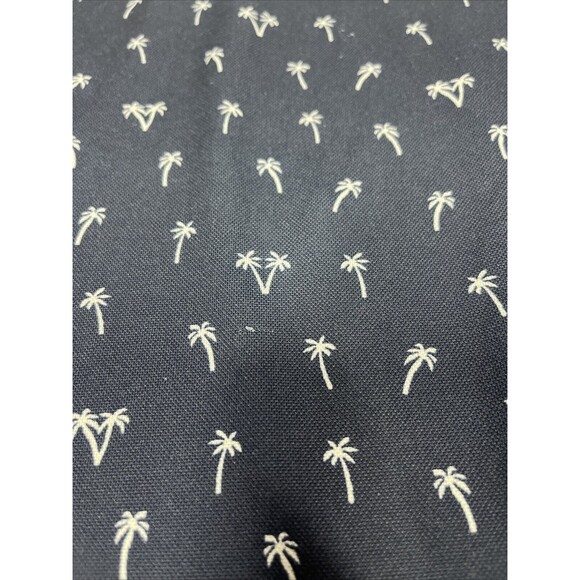 BONOBOS GOLF Slim Fit Polo Shirt Mens Medium Navy‎ Palm Tree Golf Short Sleeve - Picture 4 of 8